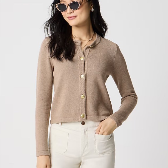 J. Crew Sweaters - J. Crew Cardigan Sweater in Camel Size S